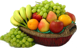 Fruit in a basket